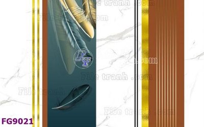 File in ấn File in tranh tường hiện đại đẹp FG9021 chuyên nghiệp