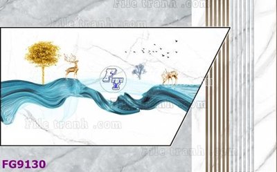 File in ấn File in tranh tường hiện đại đẹp FG9130 (bản gốc) chất lượng cao
