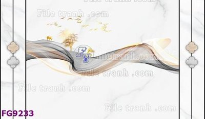 Tải file gốc File in tranh tường hiện đại đẹp FG9233 (in bạt) quảng cáo