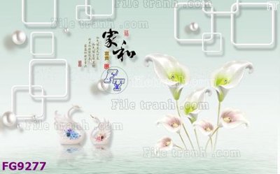 Tải file File in tranh tường hiện đại đẹp FG9277 (gốc) làm file tranh quảng cáo