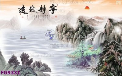 File ảnh gốc File in tranh tường hiện đại đẹp FG9331 (chuyên in mica)