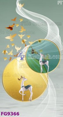 Tải file File in tranh tường hiện đại đẹp FG9366 (gốc) làm file quảng cáo