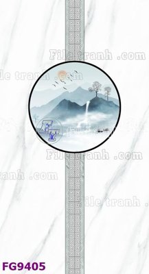 File gốc File in tranh tường hiện đại đẹp FG9405 (in lụa) trang trí tường