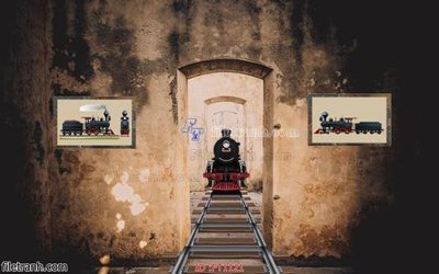 File ảnh File psd tường quán cà phê FT1121 (gốc) trang trí khách sạn