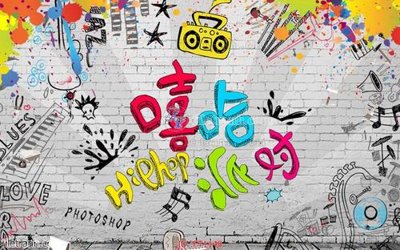 Tải file File psd tường quán cà phê FT1148 (gốc) làm file in ấn