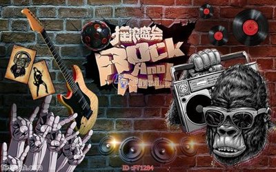 File gốc File psd tường quán cà phê FT1284 (in lụa) tranh thuận buồm