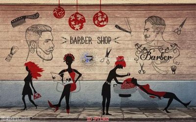 File gốc File psd tường quán cà phê FT1302 (in lụa) trang trí tường