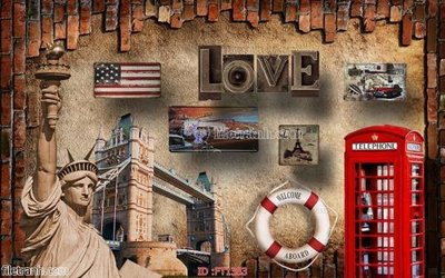 Tệp tin gốc File psd tường quán cà phê FT1383 (chất lượng cao) File psd tường quán cà phê FT1383