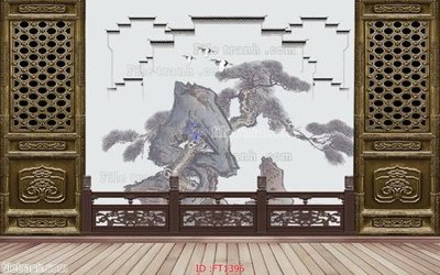 File ảnh File psd tường quán cà phê FT1396 (gốc) cho trang trí nội thất