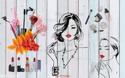 Ảnh gốc File psd tường quán cà phê FT1405 (độ nét cao) in mica