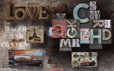 File gốc File psd tường quán cà phê FT1422 (ảnh chi tiết) để in ấn