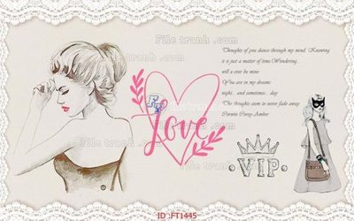 File gốc File psd tường quán cà phê FT1445 (trang trí) phòng làm việc