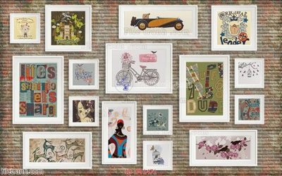 Ảnh gốc File psd tường quán cà phê FT1471 (độ nét cao) in tráng gương