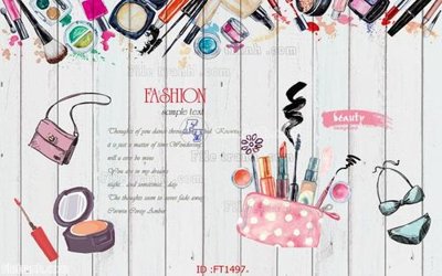 File tranh gốc File psd tường quán cà phê FT1497 chủ đề hiện đại