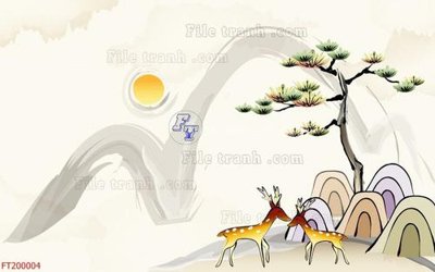 Tải file gốc File in tranh tường 3D FT200004 (bản PSD) còn layer