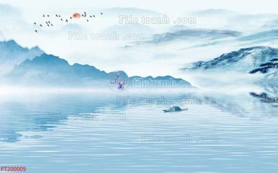 Tải file gốc File in tranh tường 3D FT200009 (để in lụa)