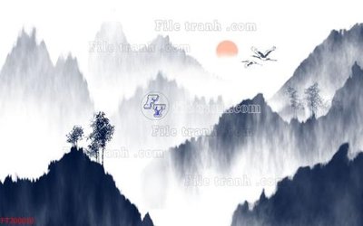 File gốc in ấn File in tranh tường 3D FT200018 (sẵn sàng tải về)