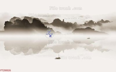 File gốc File in tranh tường 3D FT200026 (chủ đề hiện đại) trang trí