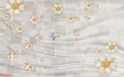 File ảnh File in tranh tường 3D FT200135 (gốc) in backdrop sự kiện