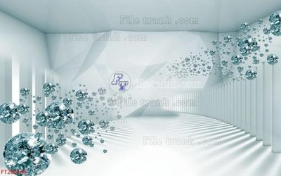 Tải file File in tranh tường 3D FT200164 (gốc) chủ đề phong thủy