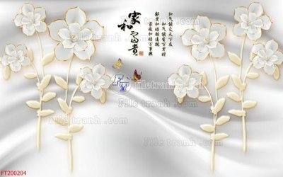 File tranh gốc File in tranh tường 3D FT200204 (sắc nét từng chi tiết)