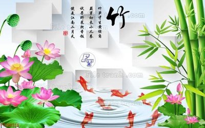 Tải file File in tranh tường 3D FT200318 (gốc) làm file thiết kế