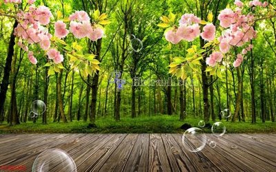 File PSD File in tranh tường 3D FT200355 (nguyên gốc) chất lượng cao