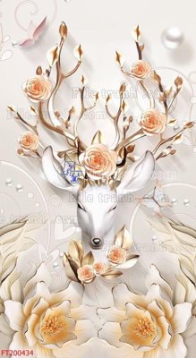 Mua file gốc File in tranh tường 3D FT200434 (chất lượng) tại Filetranh.com