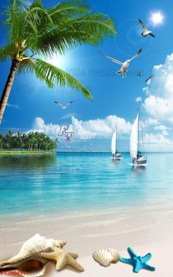 File gốc File in tranh tường 3D FT200494 (PNG) nền trong suốt