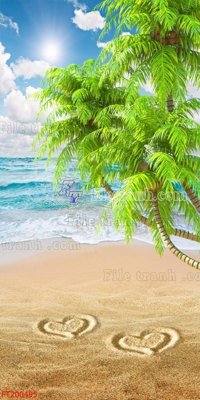 File tranh gốc PSD File in tranh tường 3D FT200495 còn nguyên layer