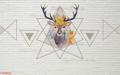 Download file gốc File in tranh tường 3D FT200533 (in mica) logo