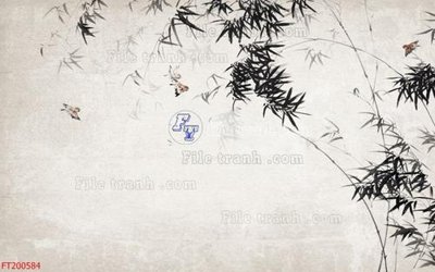 File PSD File in tranh tường 3D FT200584 (gốc) tách lớp chi tiết