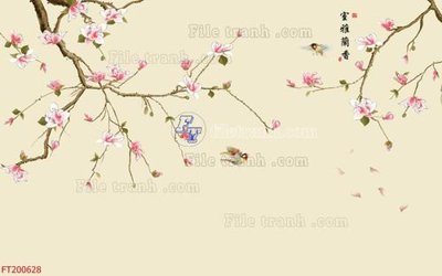 File tranh in mica File in tranh tường 3D FT200628 (độ phân giải cao)