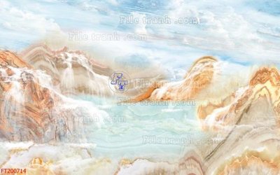 File ảnh gốc File in tranh tường 3D FT200714 không vỡ nét