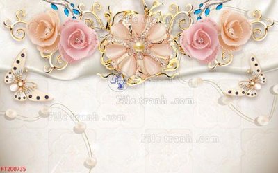 File ảnh gốc File in tranh tường 3D FT200735 (chuyên in mica)