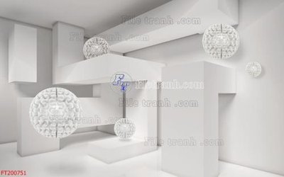 File tranh File in tranh tường 3D FT200751 (ảnh gốc) không bị mờ