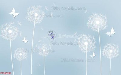 File gốc in ấn File in tranh tường 3D FT200781 (sẵn sàng tải về)