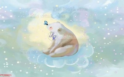 File gốc in tráng gương File in tranh tường 3D FT200821 chi tiết