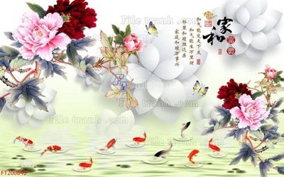 Tải về hình ảnh gốc File in tranh tường 3D FT200840 sắc nét