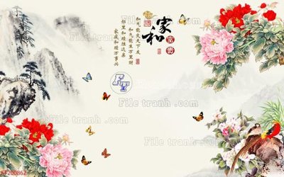 File in trần File in tranh tường 3D FT200862 (file gốc) xuyên sáng