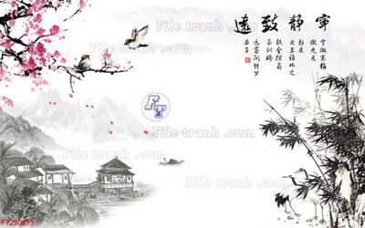 File gốc File in tranh tường 3D FT200873 (thiết kế) cho in ấn