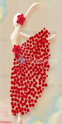 File tranh PSD File in tranh tường 3D FT200974 chất lượng cao