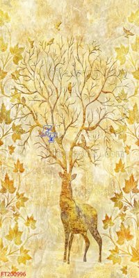 File gốc File in tranh tường 3D FT200996 (cho in 3D) độc đáo