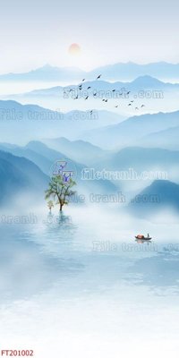 File ảnh File in tranh tường 3D FT201002 (gốc) in decal dán tường