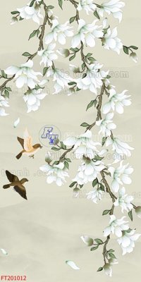 File gốc in ấn File in tranh tường 3D FT201012 độ phân giải cao