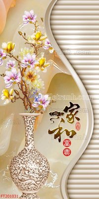 Hình ảnh file gốc File in tranh tường 3D FT201031 (chất lượng cao)