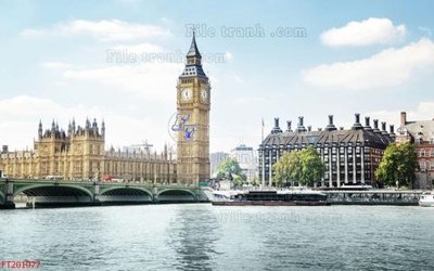 File gốc File in tranh tường 3D FT201077 (in lụa) tranh mã đáo