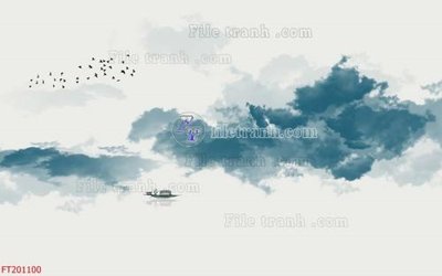 File tranh gốc File in tranh tường 3D FT201100 (bản quyền) file PSD