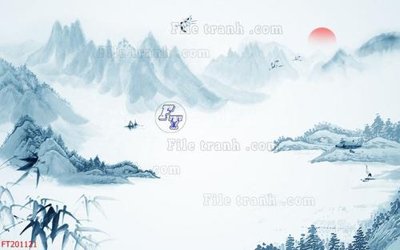 File gốc in ấn File in tranh tường 3D FT201121 (sẵn sàng tải về)