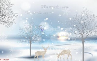 File gốc File in tranh tường 3D FT201134 (trang trí) phòng trẻ em